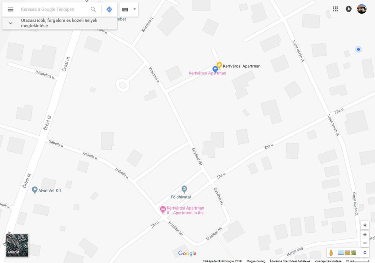 Kertvarosi Apartman II 티자우이바로스 외부 사진